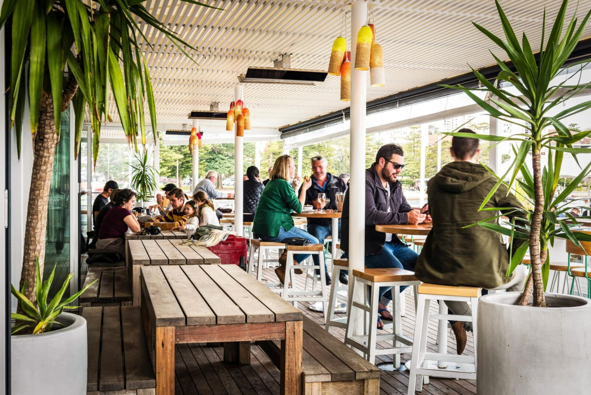 Bromic Platinum Electric i restaurangmiljö