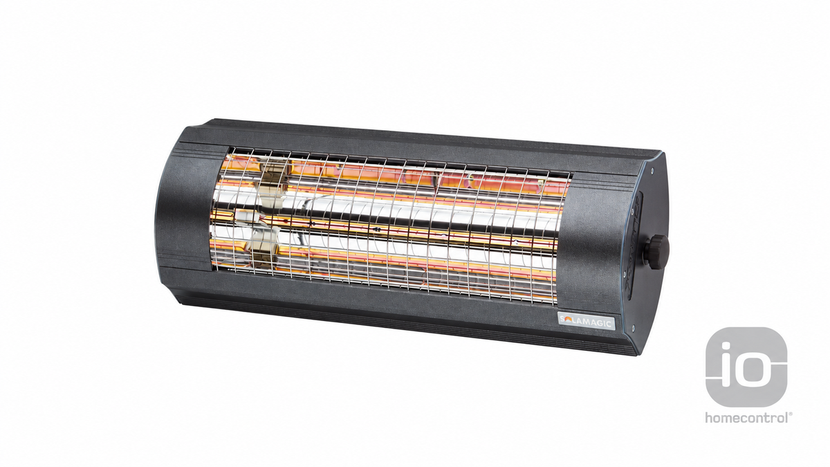 Solamagic ECO+ PRO 2000W IO Av/På Anthracite