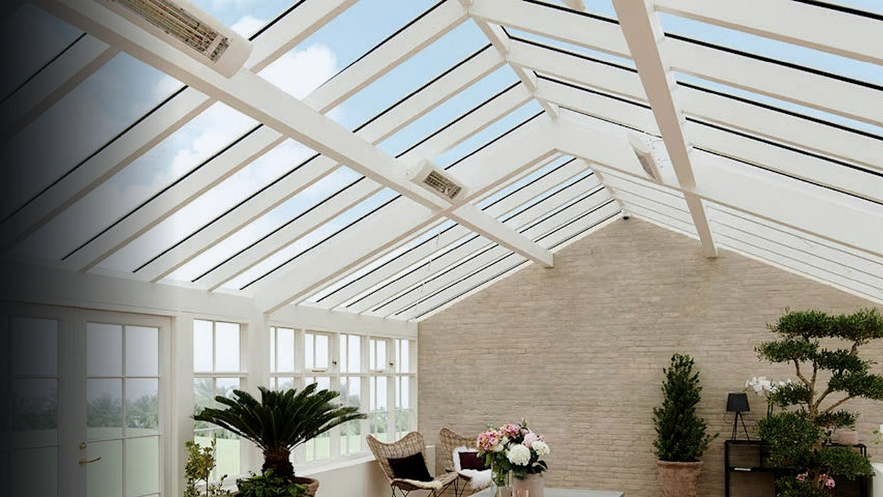 Solamagic AIR+ i ett skyddat uterum