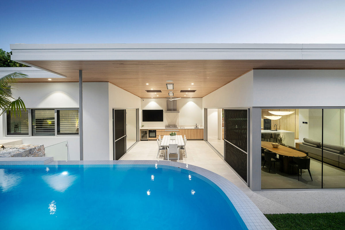 Infravärme i pergola med Bromic Platinum