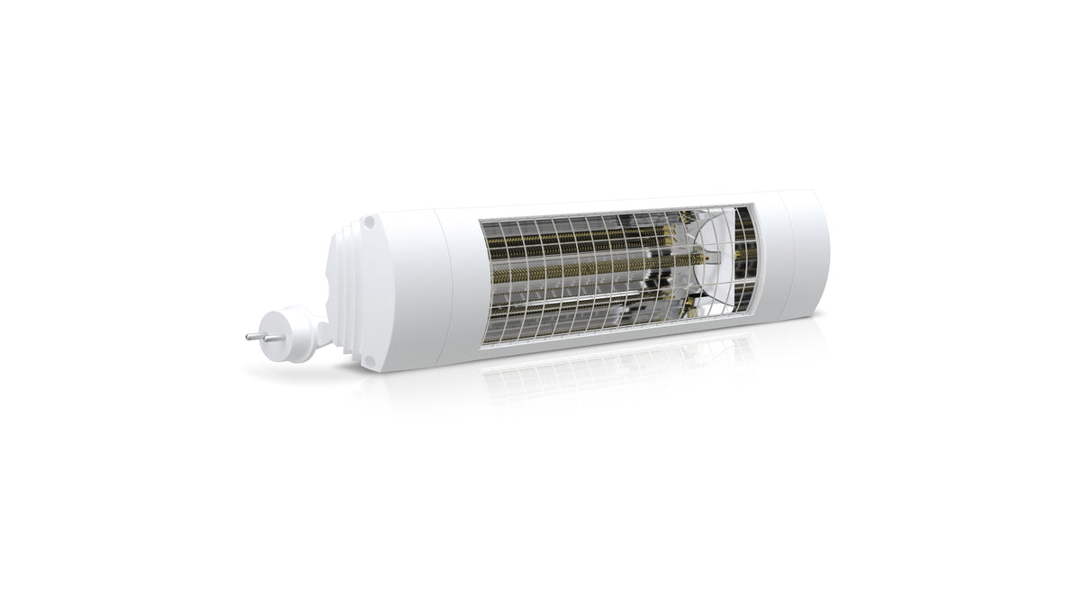 ETHERMA EXO COMFORT infravärmare i vit